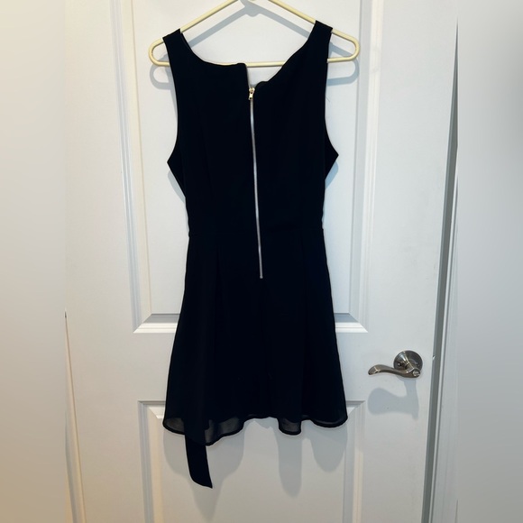 Emerald Sundae Black Fit and Flare Sleeveless Dress Juniors Size 13 - Picture 5 of 10